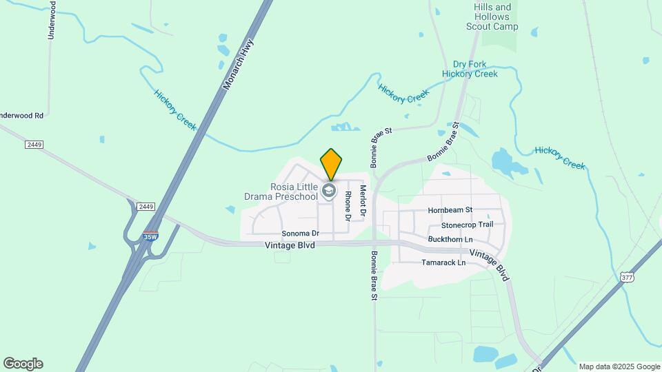 3621 Riesling Dr Map and Location Details