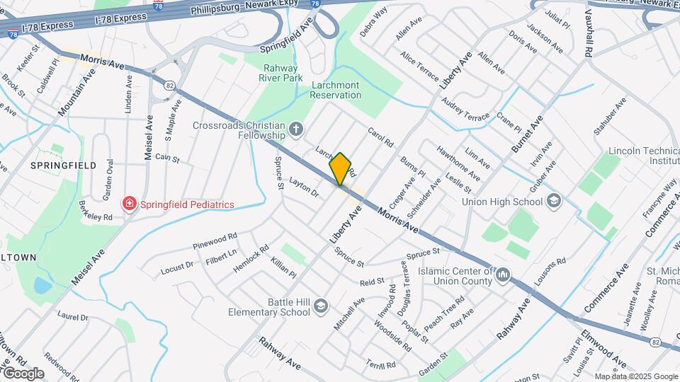 Larchmont Manor Map and Location Details