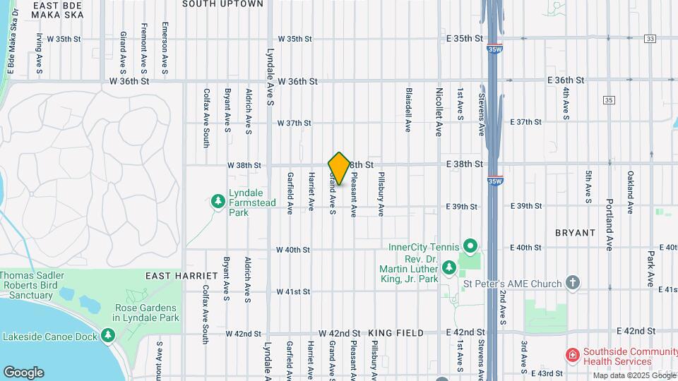 3837 Grand Ave S Map and Location Details