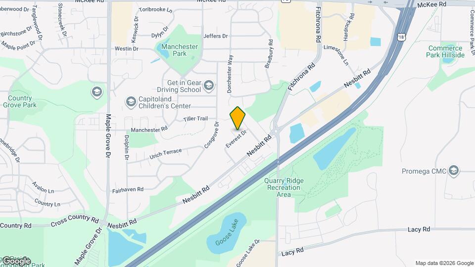 6382-6384 Everest Dr Map and Location Details