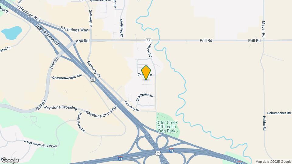 Otter Creek Apartments Map and Location Details
