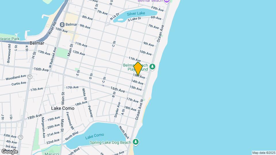 109 13th Ave Map and Location Details