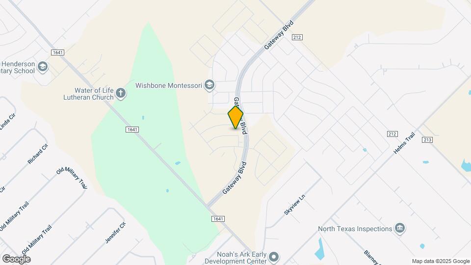 1834 Sandlin Dr Map and Location Details