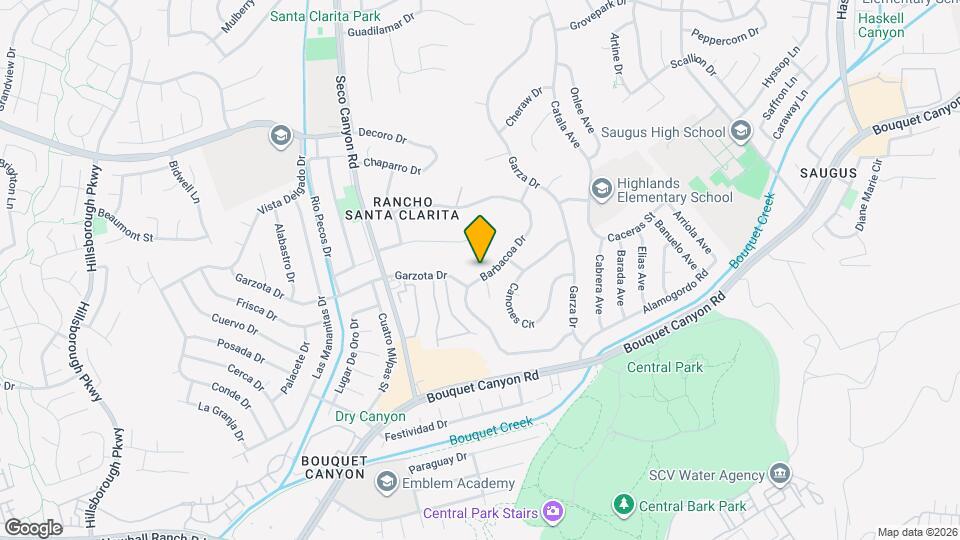 22316 Barbacoa Dr Map and Location Details