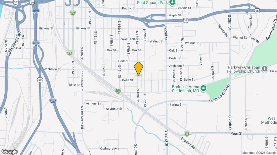 2737 S 18th St Map and Location Details