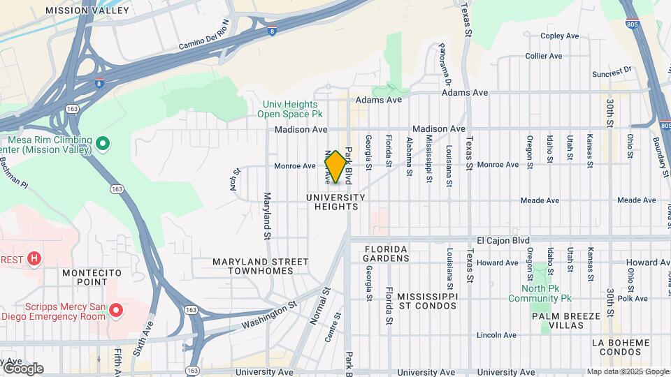 4439 North Ave Mapa y Detalles de la Ubicación