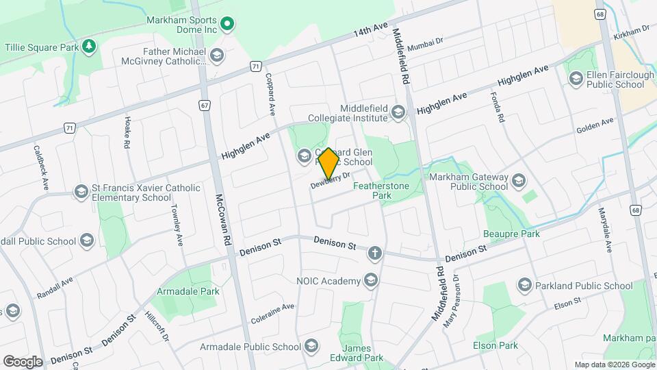 33 Dewberry Dr Map and Location Details