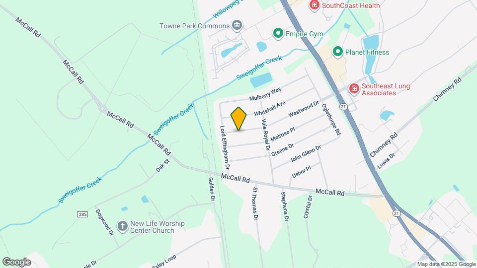 213 Westwood Dr Map and Location Details