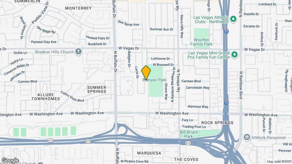 1248 Pacific Terrace Dr Map and Location Details