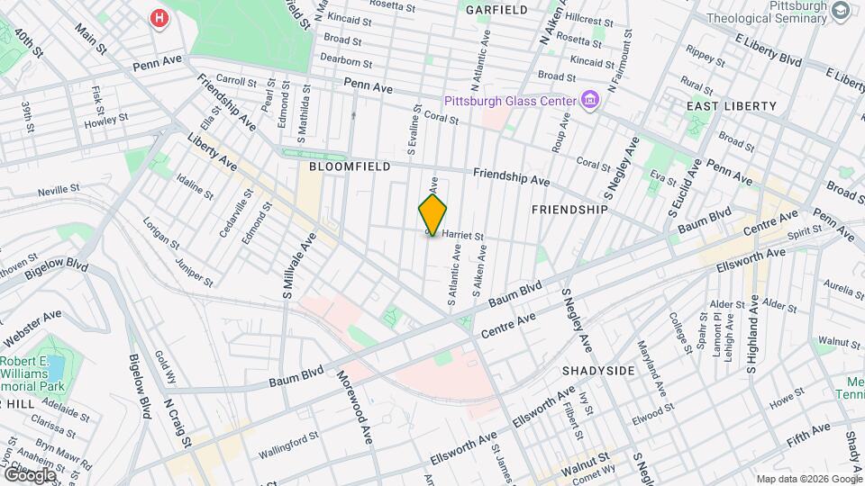 409 S Pacific Ave Map and Location Details