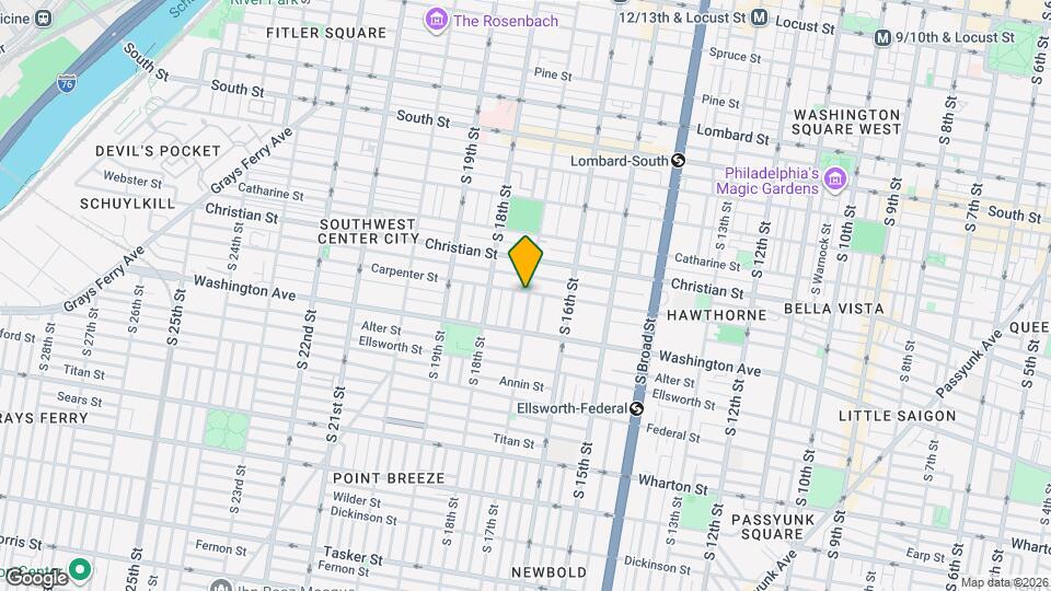 1006 S 17th St Map and Location Details
