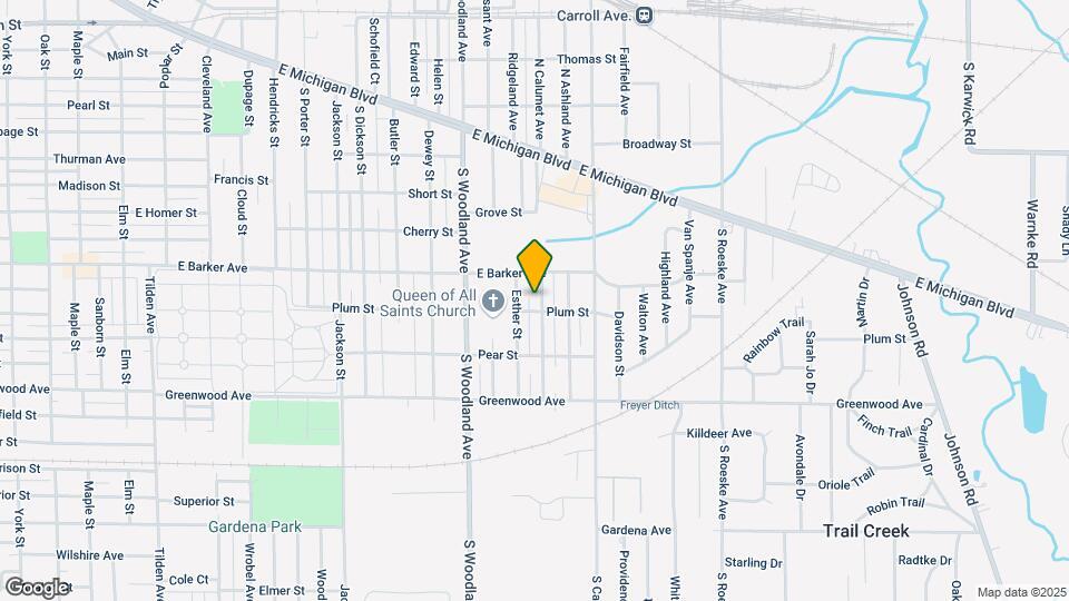 521 S Calumet Ave Map and Location Details