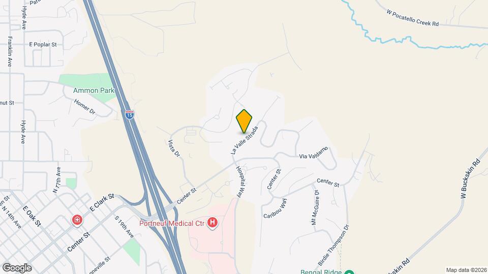 233 La Valle Strada Ln Map and Location Details