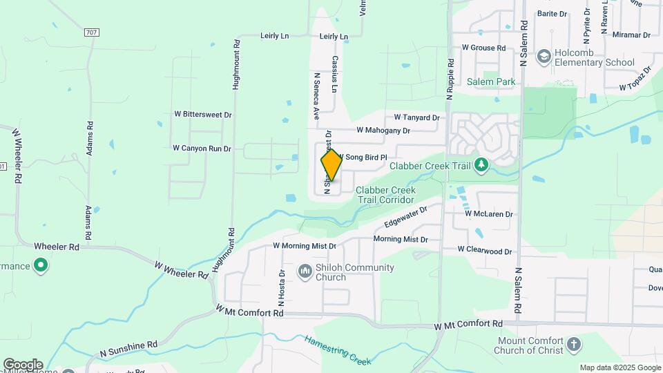 2584 N Shadow Crest Dr Mapa y Detalles de la Ubicación