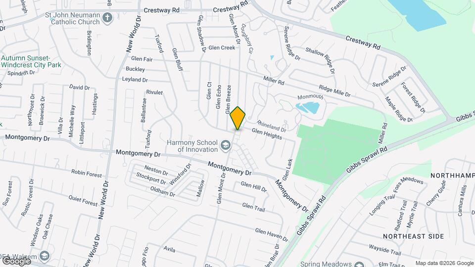 8230 Glen Mont Dr, Unit 4 Mapa y Detalles de la Ubicación