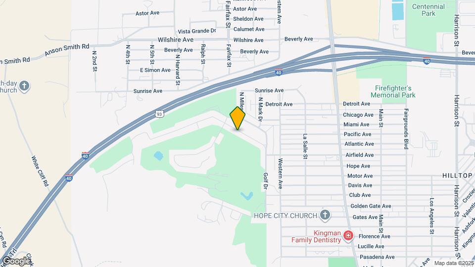 935 Country Club Dr Map and Location Details