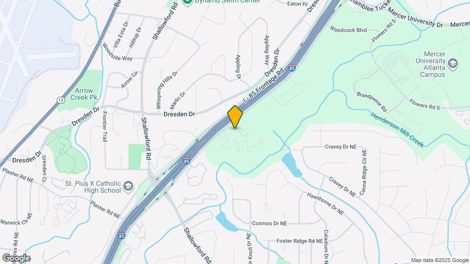 3121 Colonial Way Map and Location Details