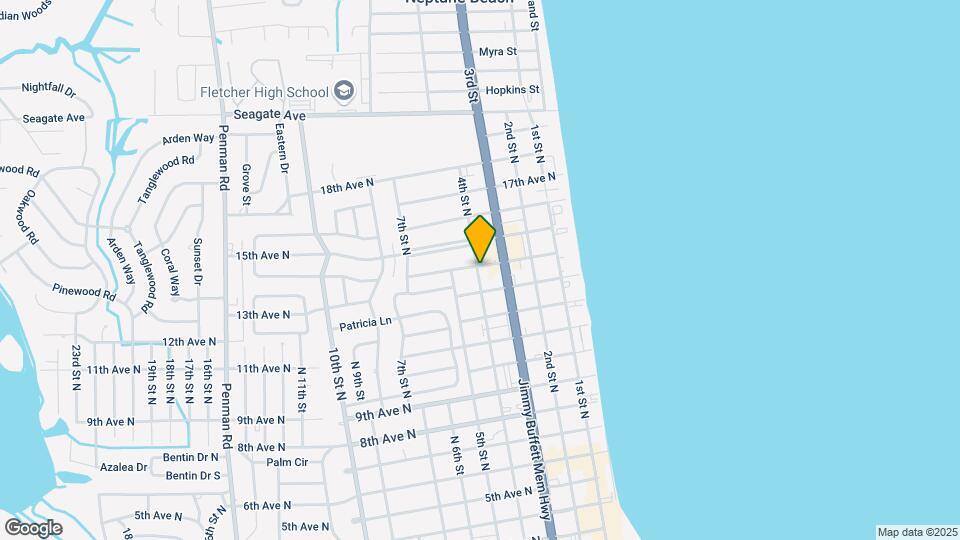 1419 4th St N Map and Location Details