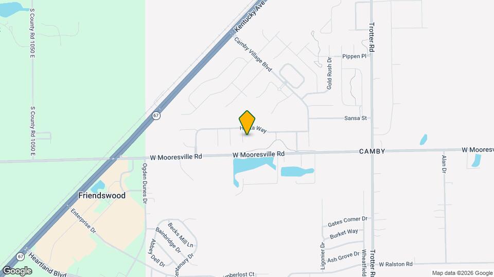 7919 Hydrangea Ct Map and Location Details