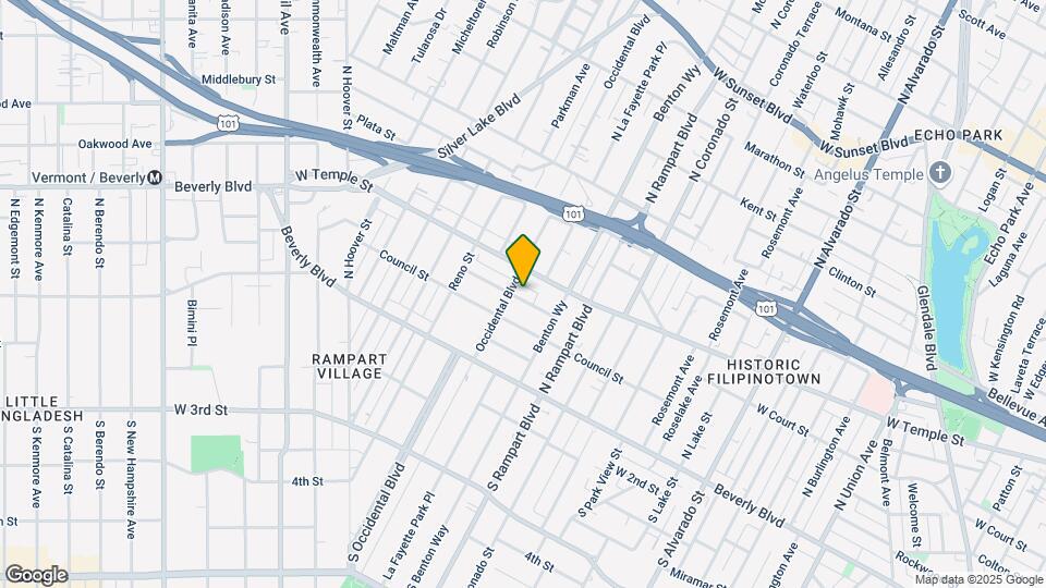 2743 Hyans St Map and Location Details