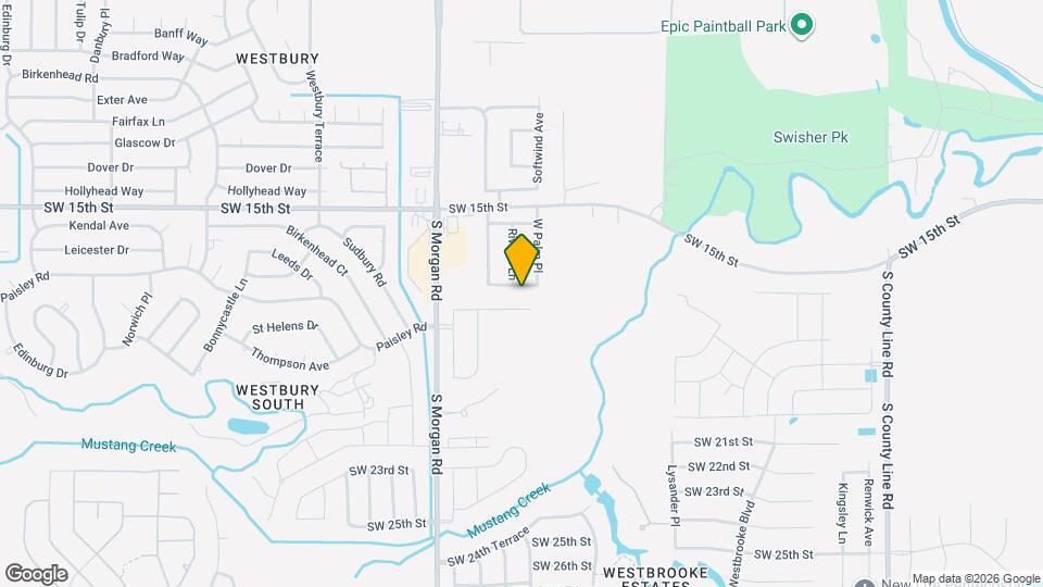 9614 SW 17th St Map and Location Details