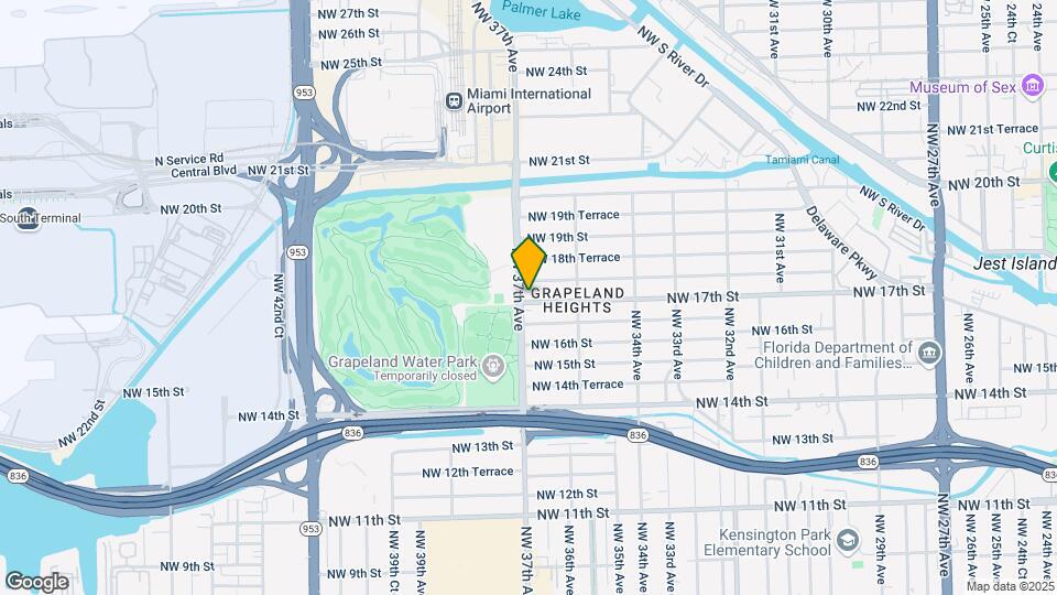 1701 NW 37th Ave Map and Location Details