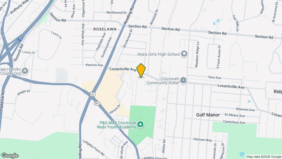 7158 Eastlawn Dr Map and Location Details