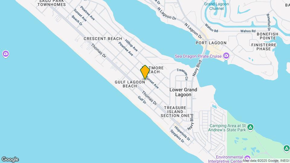 5500 Beach Dr Map and Location Details