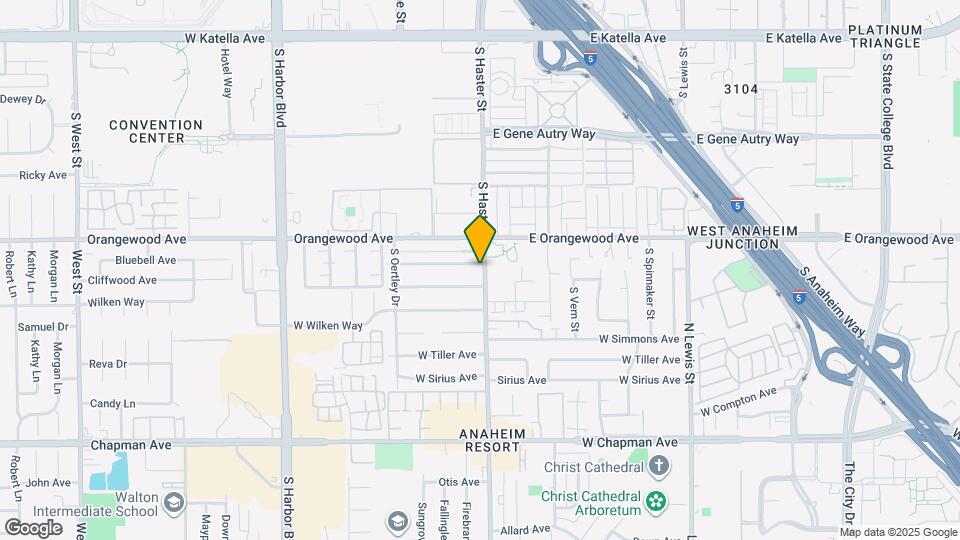 104 W Bluebell Ave Map and Location Details