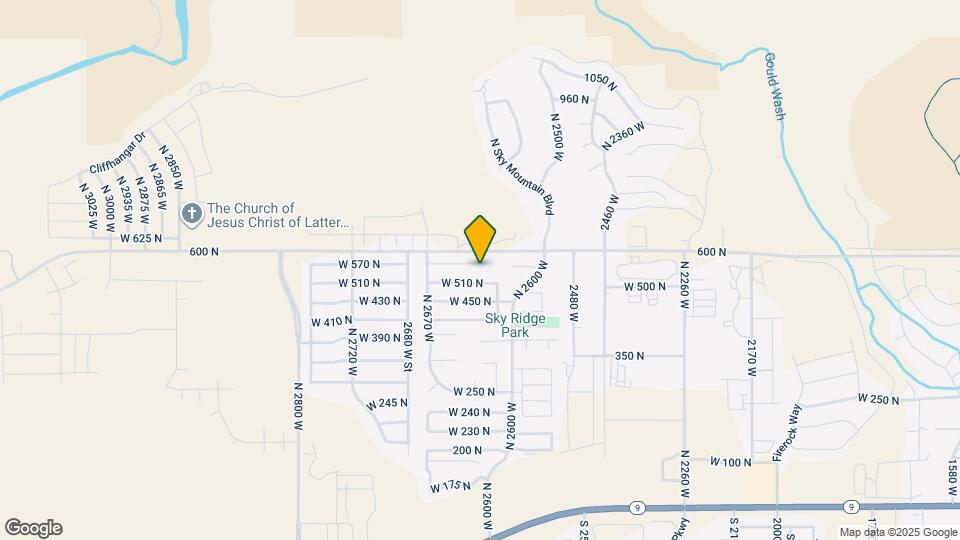 2621 W 570 N Map and Location Details