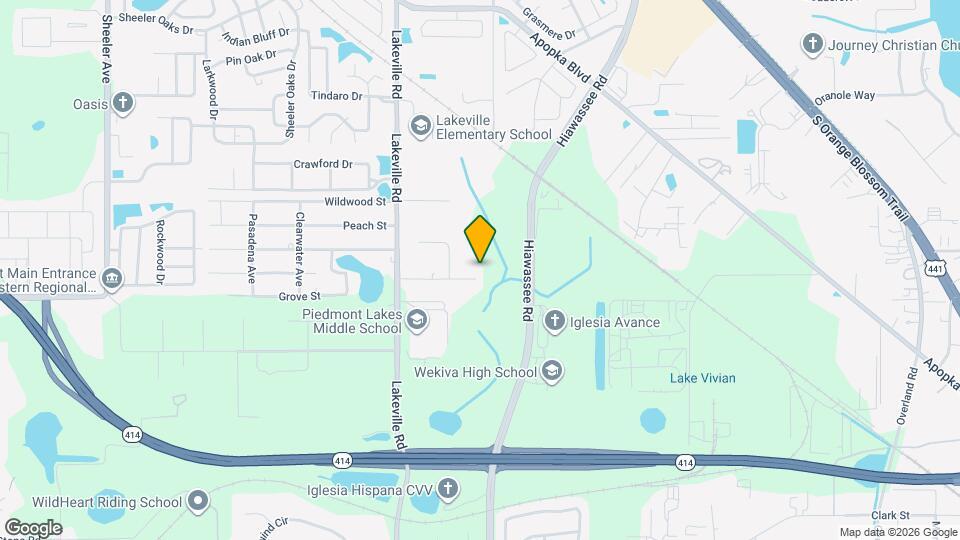 1745 Foxcreek Ln Map and Location Details