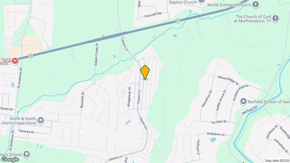 2186 Hospitality Ln Map and Location Details