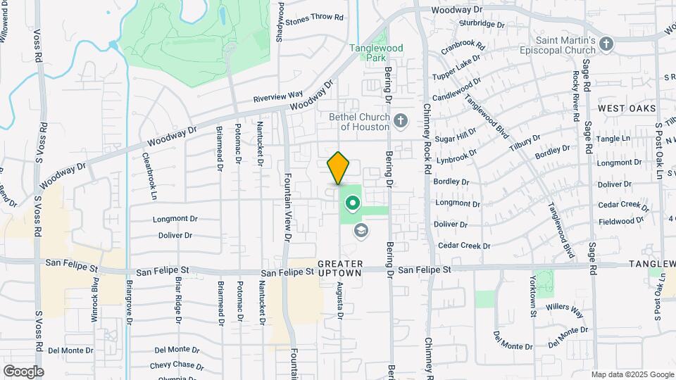 1300 Augusta Dr Map and Location Details