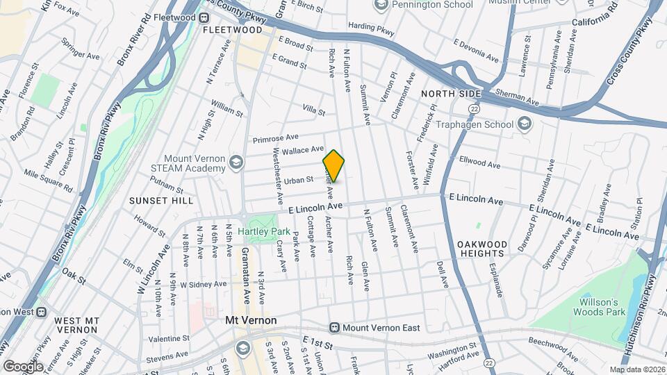 25 Fletcher Ave Map and Location Details