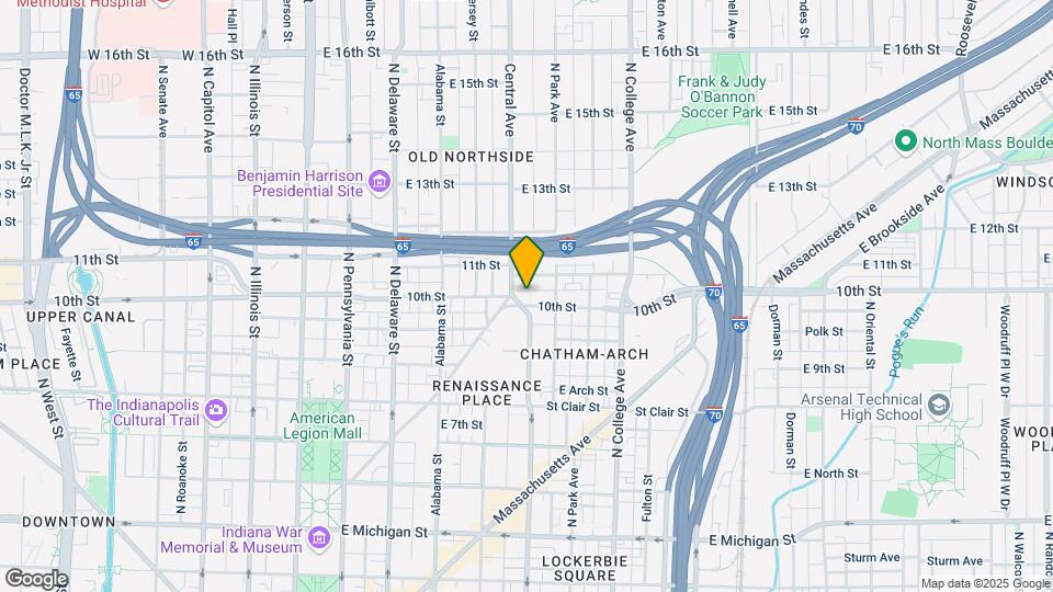 468 E 10th St Map and Location Details