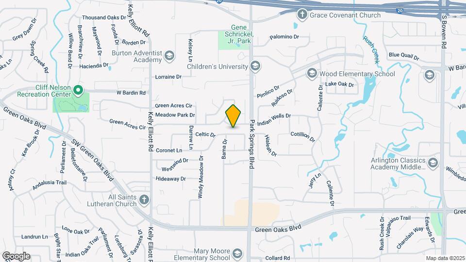 3815 Coronet Ln Map and Location Details