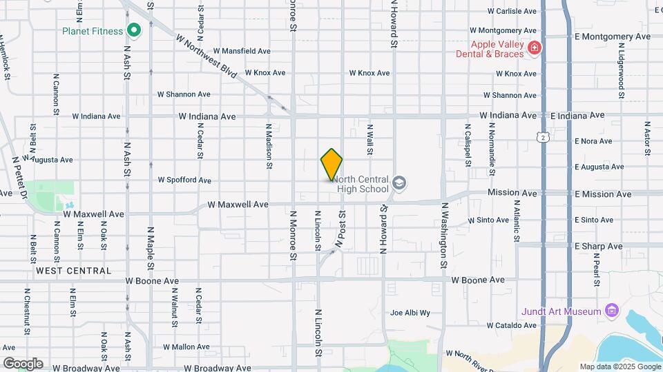 811 W Spofford Ave Map and Location Details