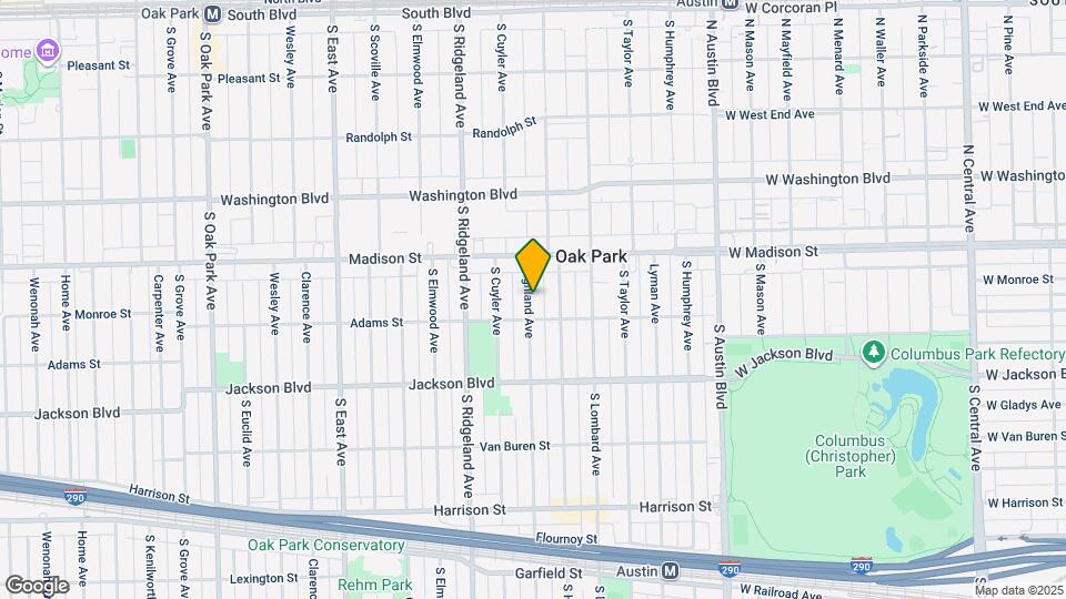 532 Highland Ave Map and Location Details
