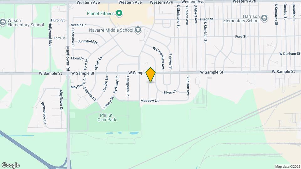 4616 Maywood Pl Map and Location Details