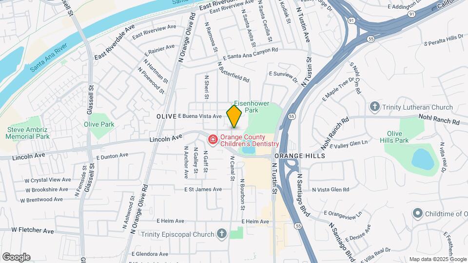 16742 E Main St Map and Location Details