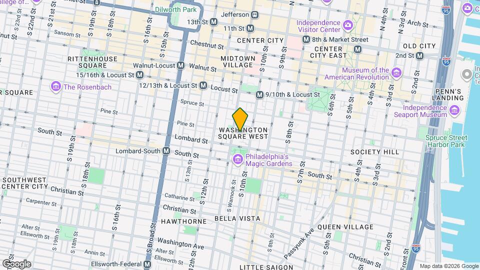 1024 Pine St Map and Location Details