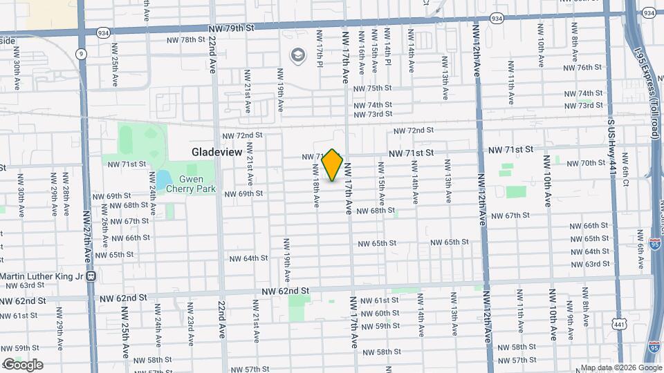 1749 NW 69th St Mapa y Detalles de la Ubicación