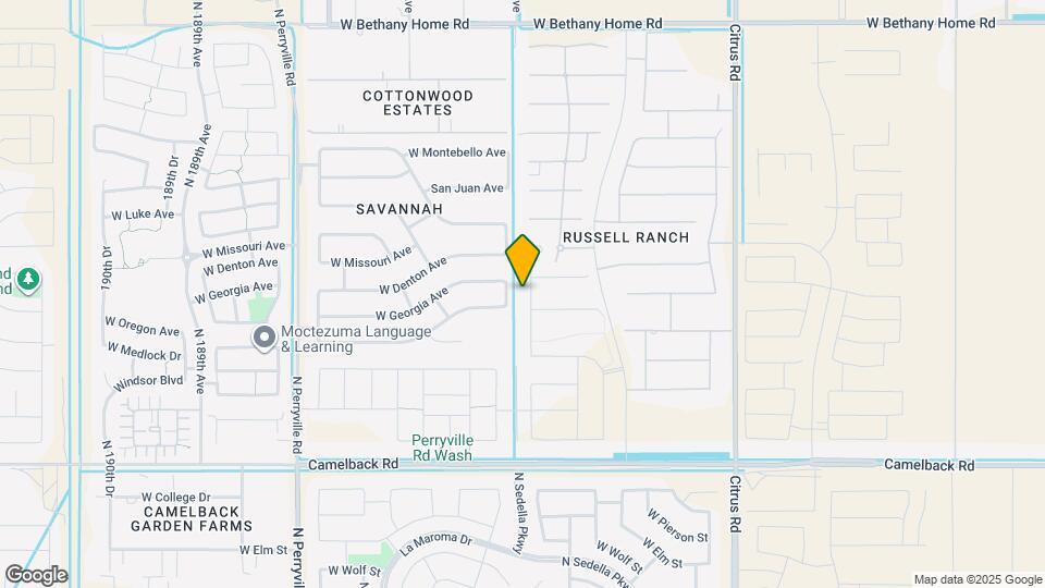 5314 N 182nd Ln Map and Location Details