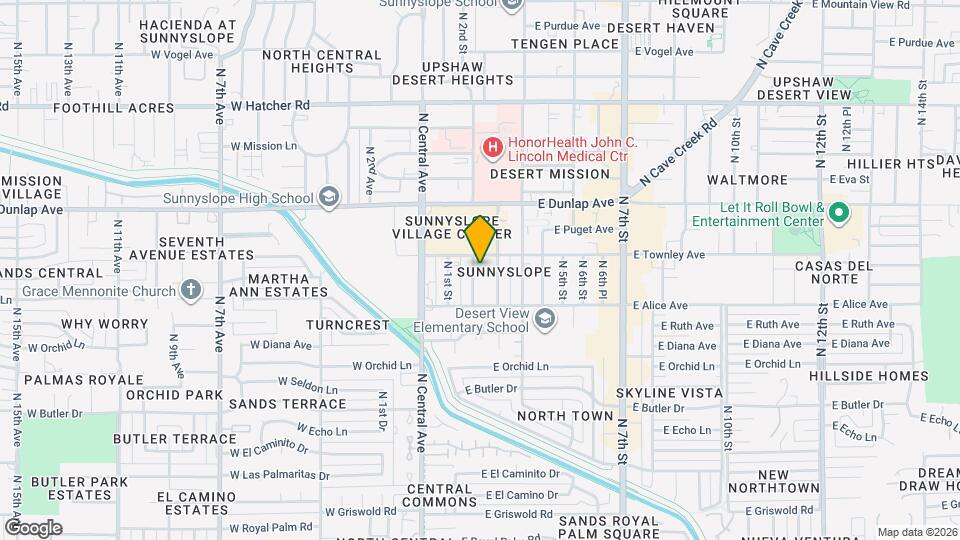 201 E Townley Ave, Unit 306 Map and Location Details