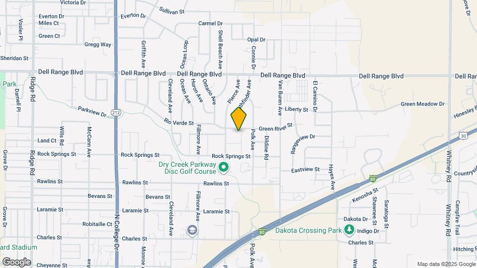 4931 Green River St Map and Location Details