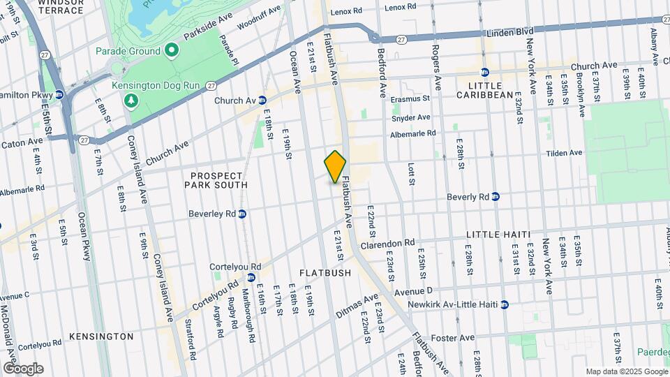 369 E 21st St Mapa y Detalles de la Ubicación