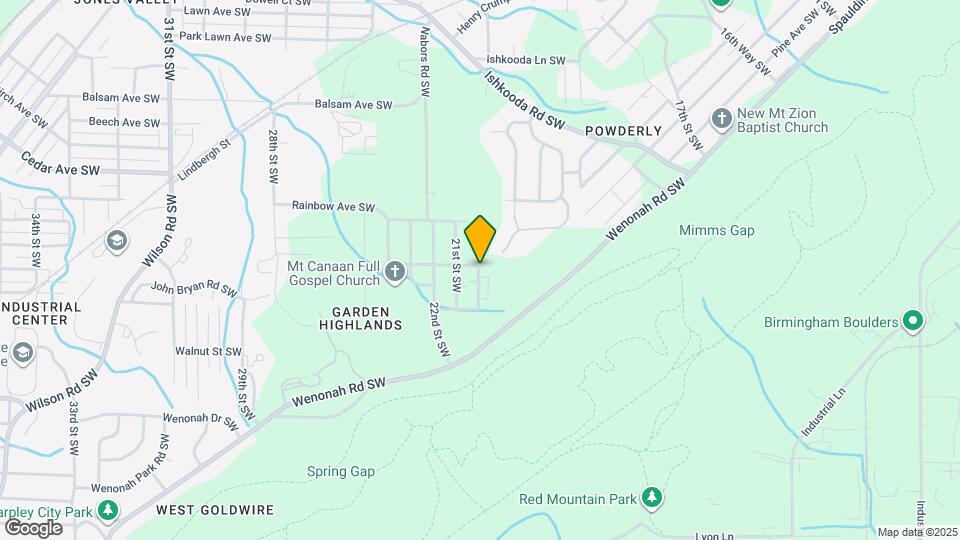 2609 20th St SW Map and Location Details