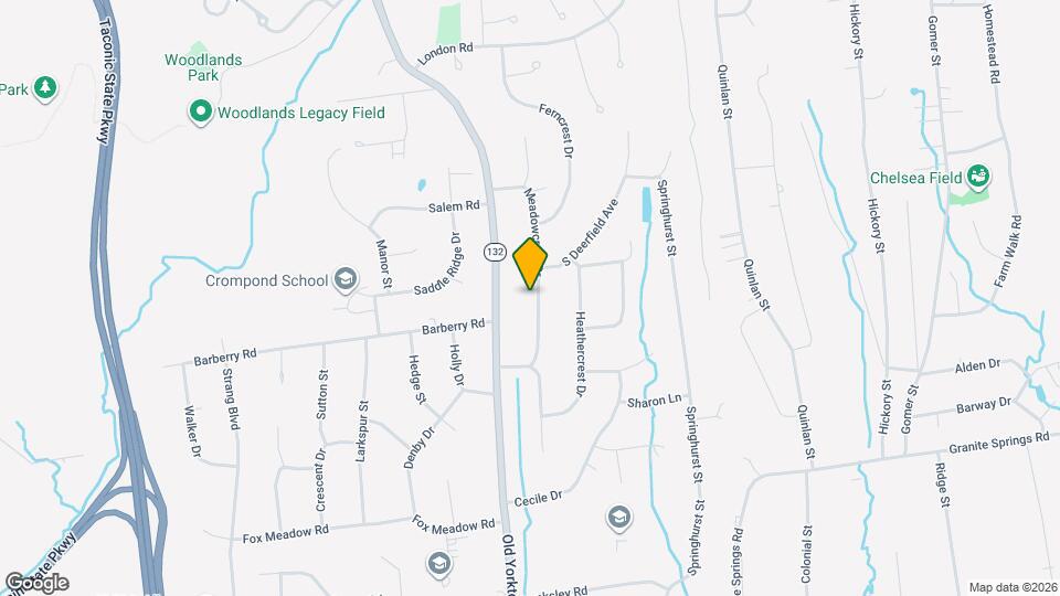 2881 Meadowcrest Dr Map and Location Details