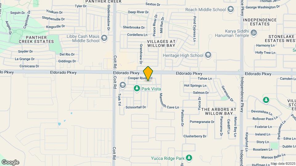 13198 Teton St Map and Location Details