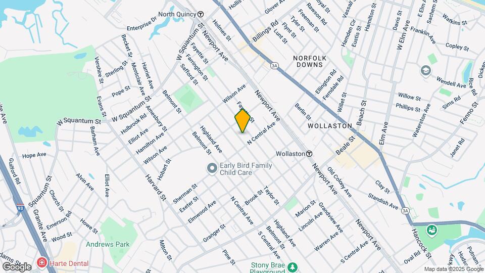 184 Safford St, Unit 1 Map and Location Details